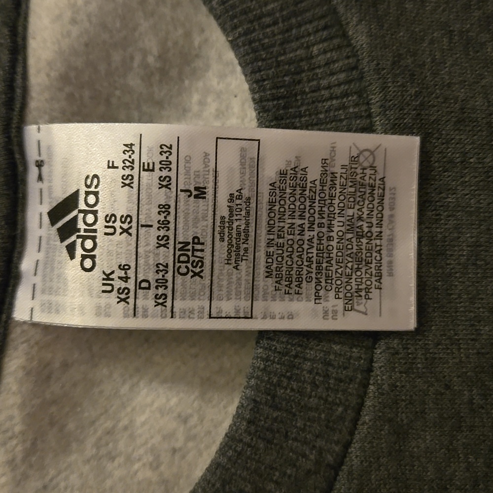 Adidas Green and Blue Crewneck Sweater - Picture 3 of 4